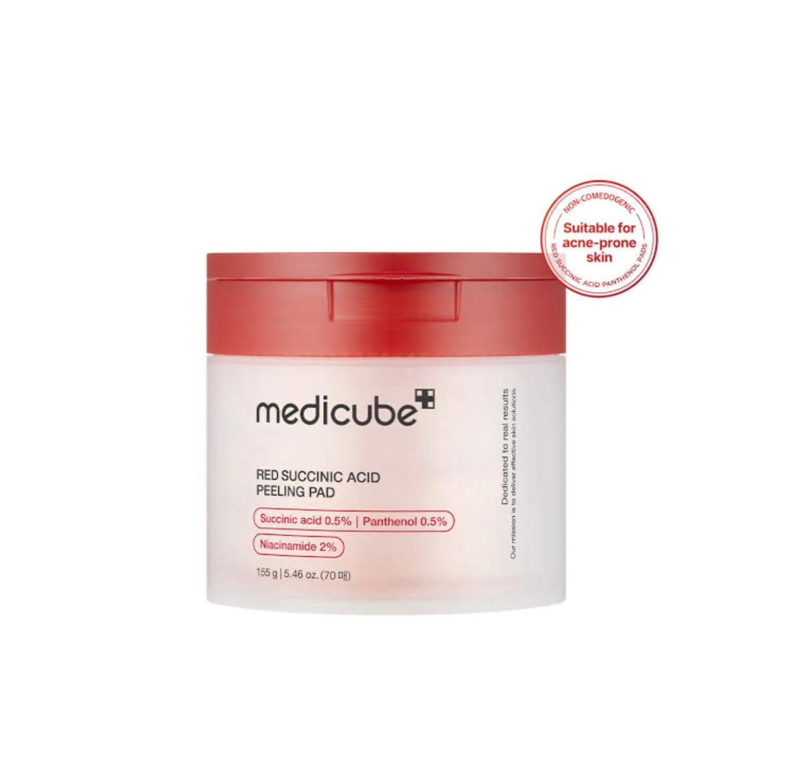 [MEDICUBE] Red Succinic Acid Peeling Pad (70ea)