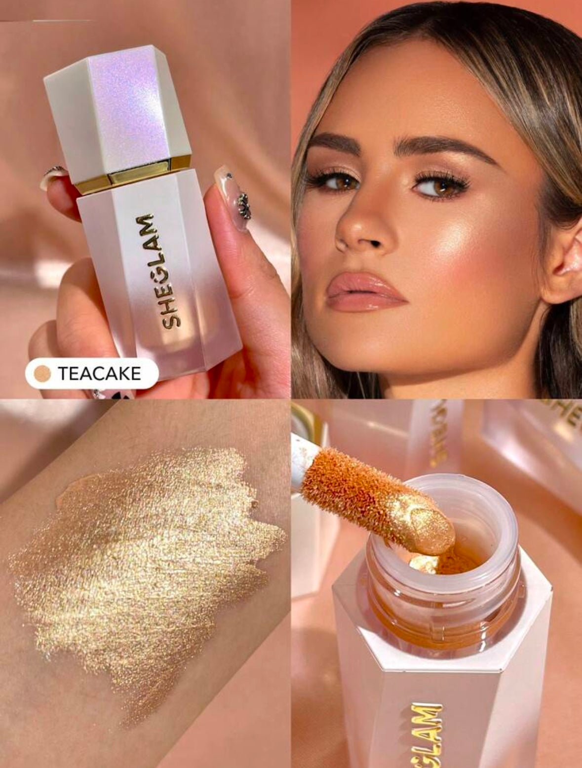 Sheglam liquid highlighter- Tea cake