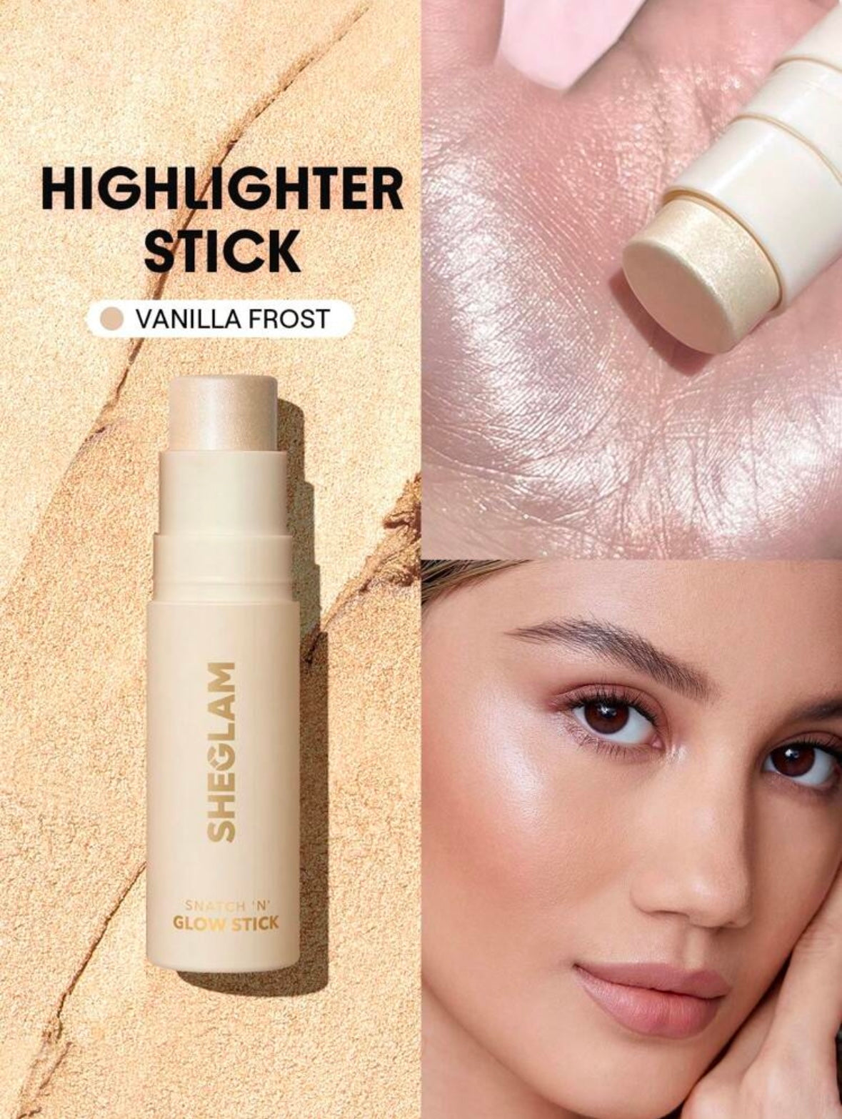 Sheglam highlighter stick - vanilla frost